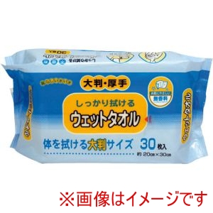 ストリックスデザイン ストリックスデザイン 303019 KN-102 ウェットタオル大判厚手 30枚入