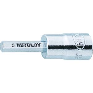 水戸工機 ミトロイ MITOLOY ミトロイ P202.5HT 1/4 ヘックスソケット 2.5mm 水戸工機