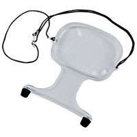 コンテック CONTEC コンテック LP-37R 両手が使えるルーペ 角