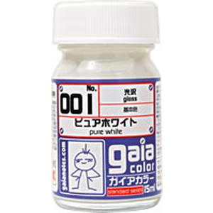 ガイアノーツ ガイアノーツ 33001 基本カラー 001 ピュアホワイト 15ml