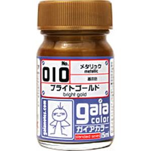 ガイアノーツ ガイアノーツ 33010 メタリックカラー 010 ブライトゴールド 15ml