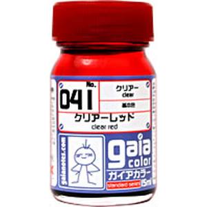 ガイアノーツ ガイアノーツ 33041 クリアーカラー 041 クリアーレッド 15ml