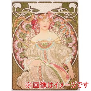 東京交易 東京交易 ダイヤモンドフィックス MUCHAアートコレクション 夢想 ビーズキット フレームサイズ300×400mm DF34-MC001