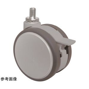 東海キャスター 東海キャスター F075N10S ねじ込み双輪キャスター 75径 自在S付 M10x1.5
