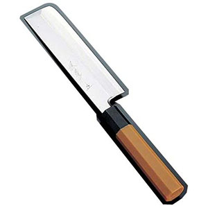 青木刃物製作所 青木刃物 堺孝行 モリブデン鋼 PC柄 薄刃 21cm ATK6002