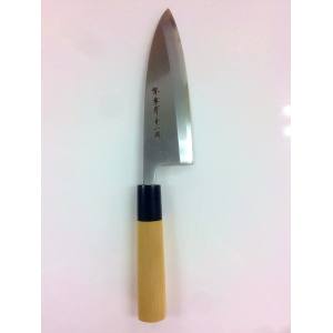 青木刃物製作所 青木刃物 堺孝行 青二鋼 和包丁 出刃 13.5cm No.01034