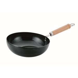 サミット工業 サミット工業 炒める鍋 こぼれにくい 炒め鍋 26cm IH対応