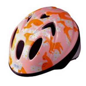 徳島双輪 TETE 徳島双輪 テテ スプラッシュハート Sサイズ 52～56cm バンビピンク 子供用自転車ヘルメット