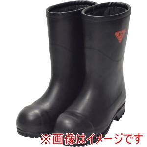 シバタ工業 SHIBATA シバタ工業 AC122-27.0 防寒安全長靴 セーフティベアー＃1011白熊 ブラック フード無し 27.0cm メーカー直送 代引不可 北海道沖縄離島不可
