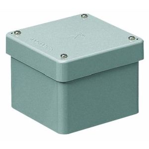 未来工業 ミライ 未来工業 PVP-1010 プールボックス 正方形 ノックなし 100×100×100 グレー