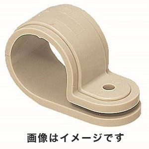 未来工業 ミライ 未来工業 KTF-28J50 PF管片サドル 適合PF管28 ベージュ 50個 KTF-28J