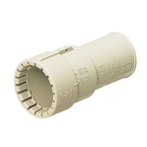 未来工業 ミライ 未来工業 MFSVE-16G10 コンビネーションカップリング Gタイプ PF管16⇔VE管16 ベージュ 10個 MFSVE-16G