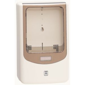 未来工業 ミライ 未来工業 WPN-2M-Z 電力量計ボックス バイザー付 ミルキーホワイト 1個