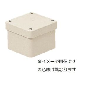 未来工業 ミライ 未来工業 PVP-2010BJ 防水プールボックス カブセ蓋 長方形 ノックなし 200×100×75 ベージュ