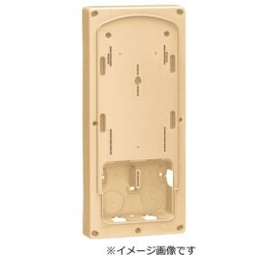 未来工業 ミライ 未来工業 BP-3LHI 計器箱取付板 アイボリー 1個