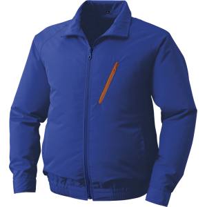 空調服 空調服 KU90510 ポリエステル製空調服 ウェアのみ ブルー 5LサイズKU90510-C04-S7
