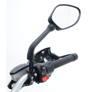 R&G アールアンドジー R&G RG-MR0009BK Mirror Risers ブラック MV AGUSTA Stradale800 15-/Turismo Veloce 800 15-
