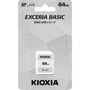 キオクシア Kioxia KIOXIA KCA-SD064GS SDXC UHS-I SDメモリーカード 64GB