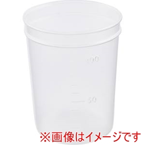 アズワン ASONE アズワン 1-4659-21 ディスポカップ ブロー成型 56× 47× 72mm 100ml B-100