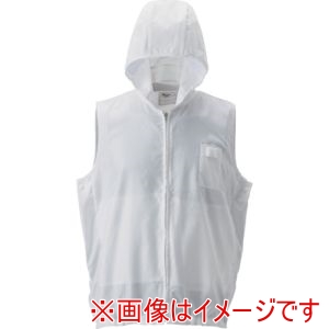 ゴールドウイン GOLDWIN ゴールドウイン PK2911-W-LL 空調服[[R上]]フード付きアウターベスト 白 LL