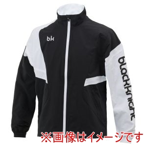 ブラックナイト Black knight ブラックナイト T-5710U ウォームアップジャケット ブラックホワイト XL