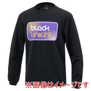 ブラックナイト Black knight ブラックナイト T-5203U ユニ ドライロングTシャツ ブラック XS