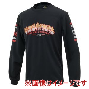 ブラックナイト Black knight ブラックナイト T-5204U ユニ ドライロングTシャツ ブラック XL