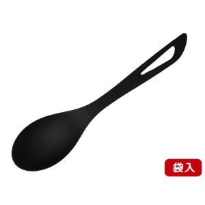 パックスタイル パックスタイル エコカトラリー CPLAスプーン155 黒 単袋入 1ケース(1000) 00624040 メーカー直送 法人限定 代引不可 北海道沖縄離島不可