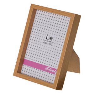 エツミ エツミ フォトフレーム 5個セット Shelf シェルフ 棚 L判用 3.5×5in PS ナチュラル VE-5585X5