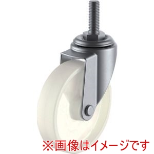 ユーエイキャスター YUEI ユーエイキャスター SUS-ET-75N-M12-35 ねじ込み式 自在 ステンレスキャスター 車輪径75mm Eタイプ SUS-ET型 M12×35ピッチ1.75