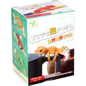 エール エール フィギュア どこでも抱きつき レオパチャーム BOX 1個入