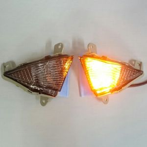 ODAX ODAX JSW-1484-S スモークウィンカーレンズ ZX-14R フロント