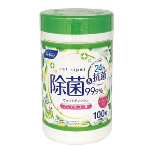 Life-do Life-do リノンアルコール除菌ウェットボトル 100枚入