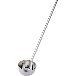 神子島製作所 kagoshima 神子島製作所 桃印 18-8 パイプ柄 ひしゃく 18cm 柄1m 柄杓