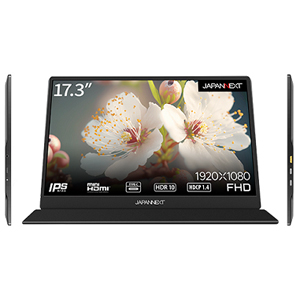 ジャパンネクスト JAPANNEXT JAPANNEXT JN-MD-IPS1730FHDR モバイルモニター 17.3インチ