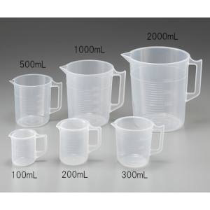 ニッコーハンセン NIKKO ニッコーハンセン ポリプロピレン手付きビーカー2000mL