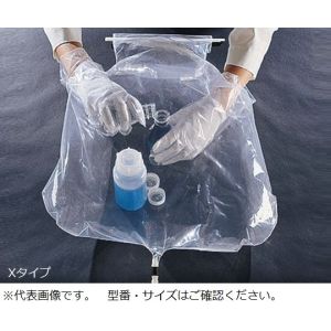 アズワン  AS ONE アズワン グローブバッグ 6枚入 3-119-05 X37 メーカー直送 代引不可