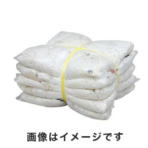 アズワン  AS ONE アズワン 白メリヤスウエス 中古生地・エコノミー 4kg×5袋入 3-1815-03 AS-OW03