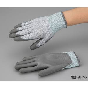 アズツール アズワン AS ONE アズワン 4-3078-01 アズツール耐切創手袋 レベル3 コート有 黄 LL