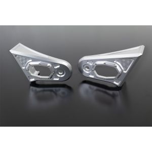 ピーエムシー PMC PMC 189-4103 ハニカムライトステーカバー シャイニングシルバー Z900RS 18-23 純正ウインカー対応  ピーエムシー