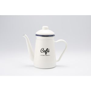 豊琺瑯 豊琺瑯 リリーホワイト ホーロー カフェポット Cafe LW-206