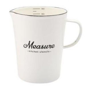 豊琺瑯 豊琺瑯 リリーホワイト ホーロー メジャーカップ L Measure LW-210