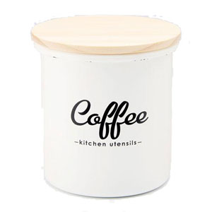 豊琺瑯 豊琺瑯 リリーホワイト ホーロー キャニスター コーヒー Coffee LW-213