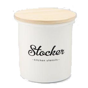 豊琺瑯 豊琺瑯 リリーホワイト ホーロー キャニスター ストッカー Stocker LW-217