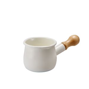 豊琺瑯 豊琺瑯 Pure ホーロー プチミルクパン ホワイト PU-2303-WT