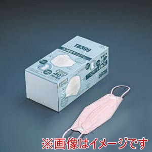 中部物産貿易 中部物産貿易 3DサージカルマスクTB399 40入 ピンク