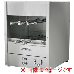 ノボダ ノボダ シーア 卓上シュラスコガスグリル 2段タイプ 5本 RG-300-2-5 LP 50Hz メーカー直送 法人限定 代引不可 北海道沖縄離島不可