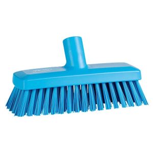 ヴァイカン Vikan Vikan コンパクトデッキブラシ ブルー ハンドル 2958付 70423S ヴァイカン