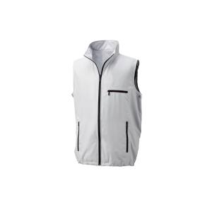 空調服 空調服 KU91830 空調ベスト ウエアのみ シルバー 3Lサイズ KU91830-C06-S5