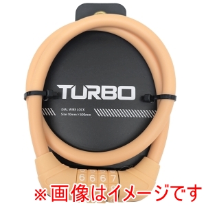 ターボ TURBO ターボ ダイヤル錠 ストレート T-2024 10×600mm ピーチ・ファズ